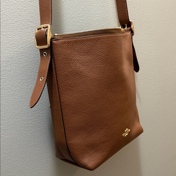 Coach Val Duffle Bag - Refined Rich Brown Pebbled Leather - Like New! - Picture 15 of 15
